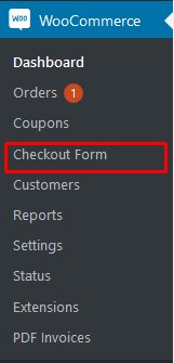 Checkout Form Option