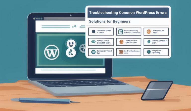 common WordPress errors